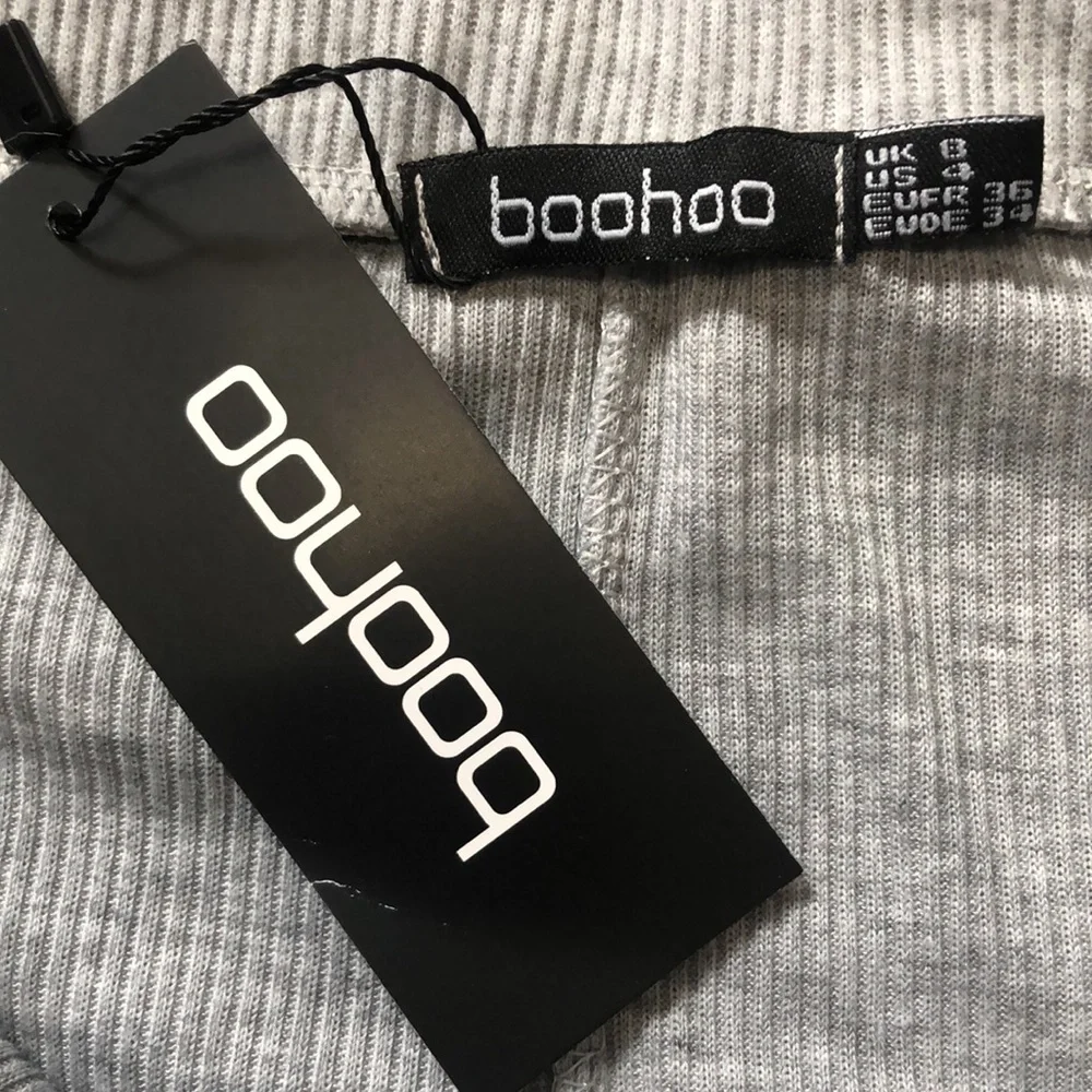 MATERNITY BRUSHED RIB SPLIT HEM FLARES - Picture 5 of 5